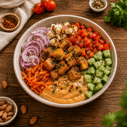 Creamy Sweet Potato Nourish Bowl